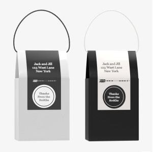 black and white chalkboard labels