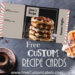 recipe cards