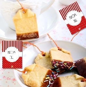 tea cookie gift box