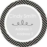 black, white and grey