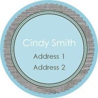 light blue with wood