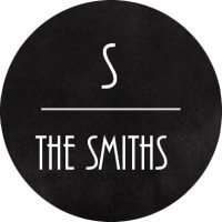 black and white label