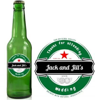 custom beer bottle labels