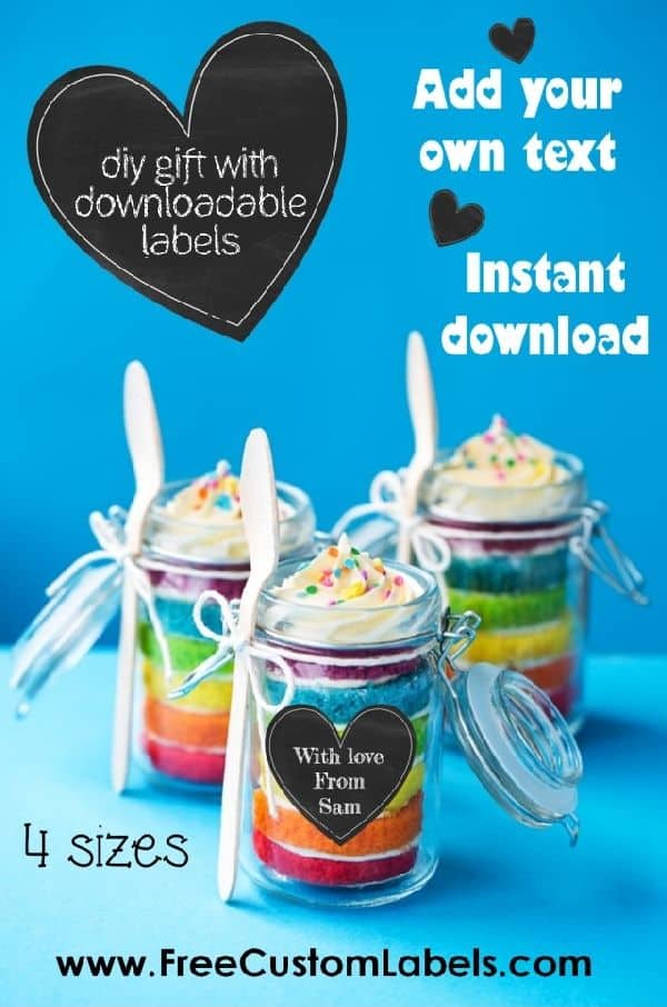 Rainbow Cake In A Jar Step By Step