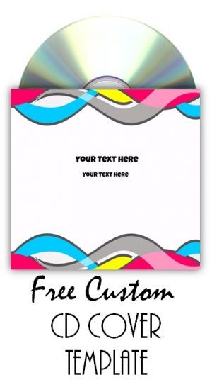 CD cover template