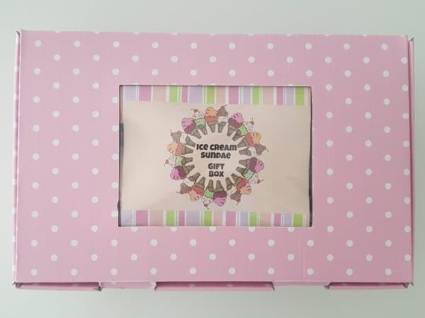 ice cream sundae gift box