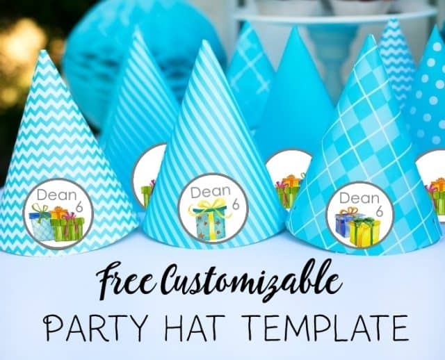 party hat template