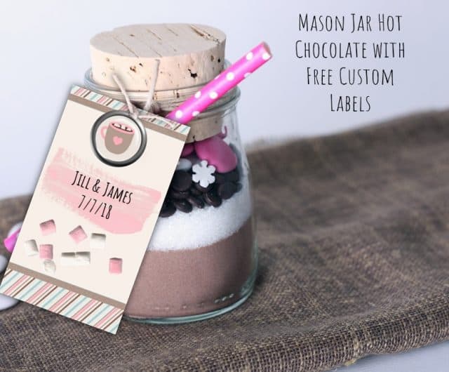 DIY wedding favors 